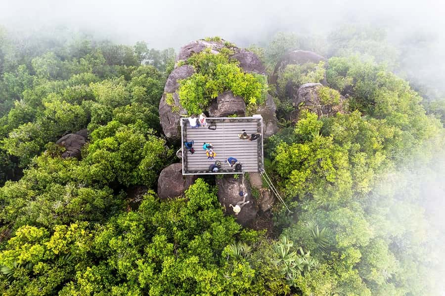 From Mahe: Guided Nature Trail Walk to Morne Blanc - The uphill effort and the value of a private guide