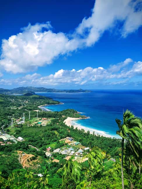 Jungle Adventure Hike:Climb, Waterfall, Discover Seychelles! - Gorilla Rock and the southern coast view