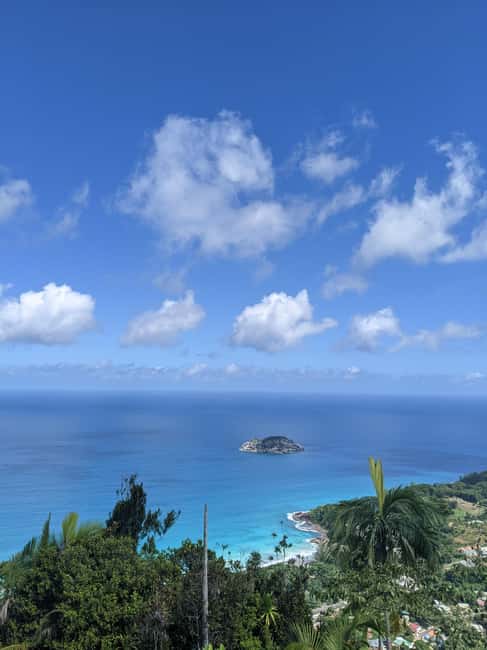 Jungle Adventure Hike:Climb, Waterfall, Discover Seychelles! - A clear waterfall in the jungle