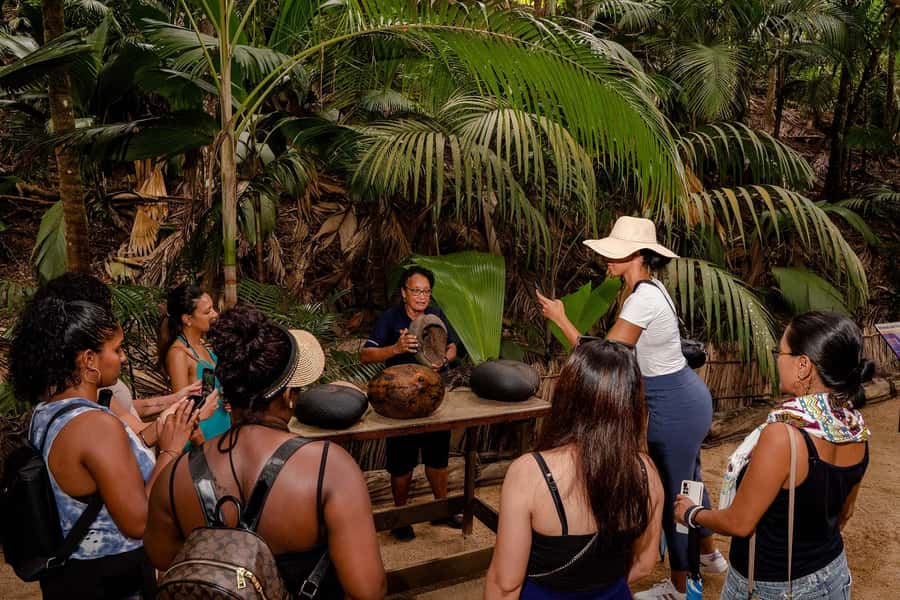 Praslin: Vallee de Mai Guided Hike with Transfer - Included transfers and the main-road limit
