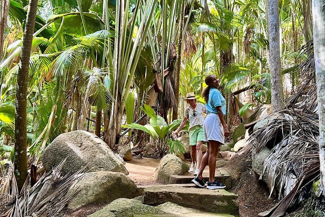 Private Tour of Praslin Island Seychelles - A local lunch break, with the bill separate