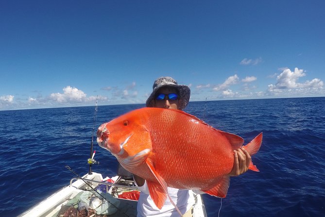 Seychelles Fishing - Trolling first, then working the bottom