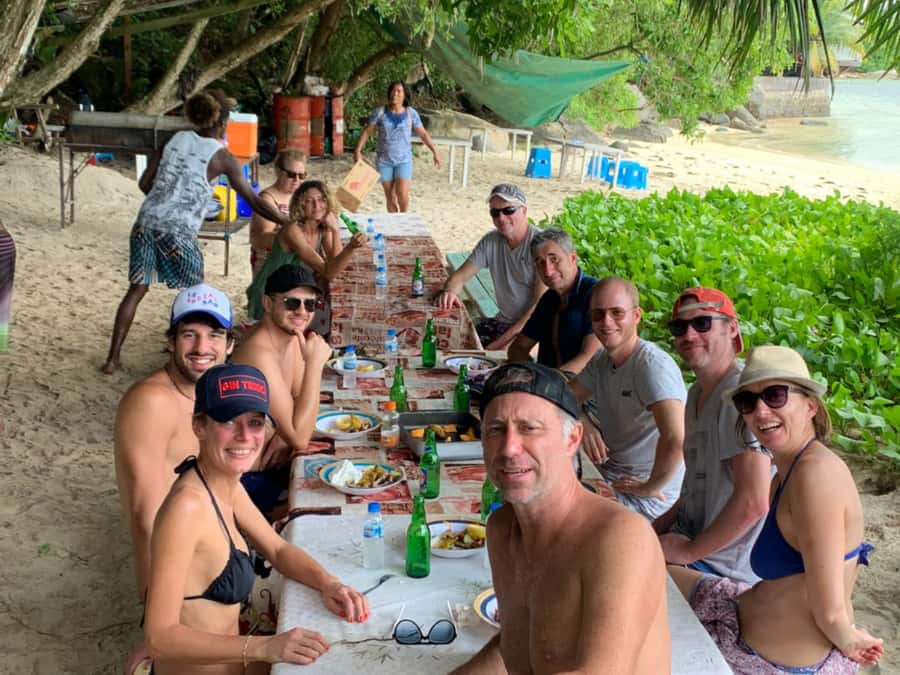 St. Anne Marine Park, Moyenne & Cerf Island Tour with Lunch - The second snorkeling stop near Cerf Island