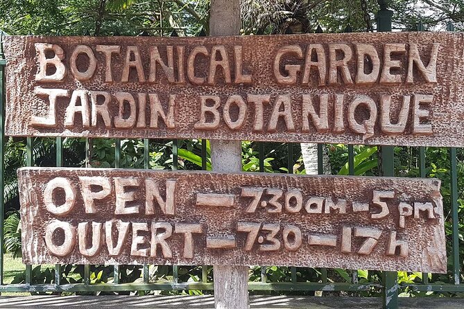 Victoria City Tour | Mahé, Seychelles | Private walking tour | - Museums, sculptures, and Seychelles symbols